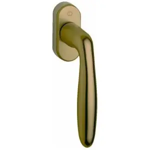 Nuova Collezione Martellina dk HOPPE modello VERONA per serramento con rosetta con quadro 35 in alluminio bronzo
