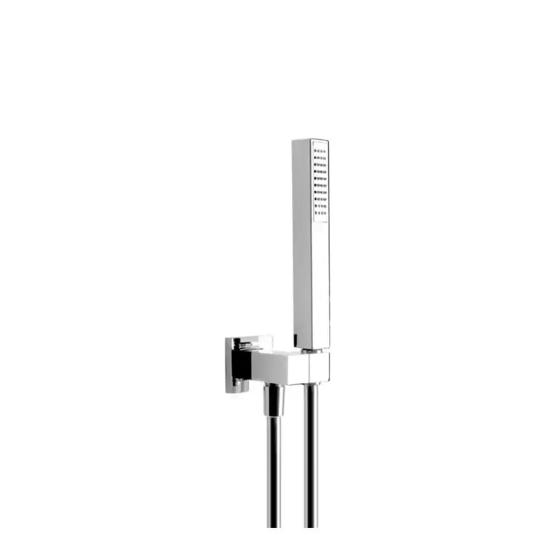 Compra Oggi Stesso Verstellbares Duschset mit quadratischem Modell und Wasseranschluss Mamoli Mendini 0000PO400221