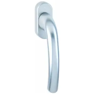 Martellina dk HOPPE modello TOKYO per serramento con rosetta con quadro 42 in alluminio argento Offerta Speciale