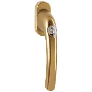Professionale Martellina dk con chiave HOPPE modello TOKYO per serramento con rosetta con quadro 35 in alluminio bronzo
