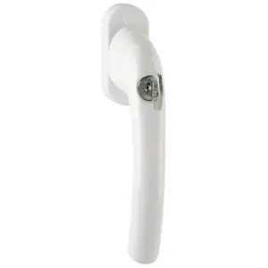 Martellina dk con chiave HOPPE modello TOKYO per serramento con rosetta con quadro 45 in alluminio bianco Prezzo Di Fabbrica