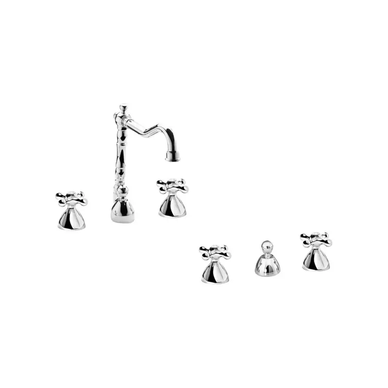 Satz Dreiloch-Wasserhähne für Waschbecken und Bidet Mamoli Epoca KITEPOCA2 Promozione