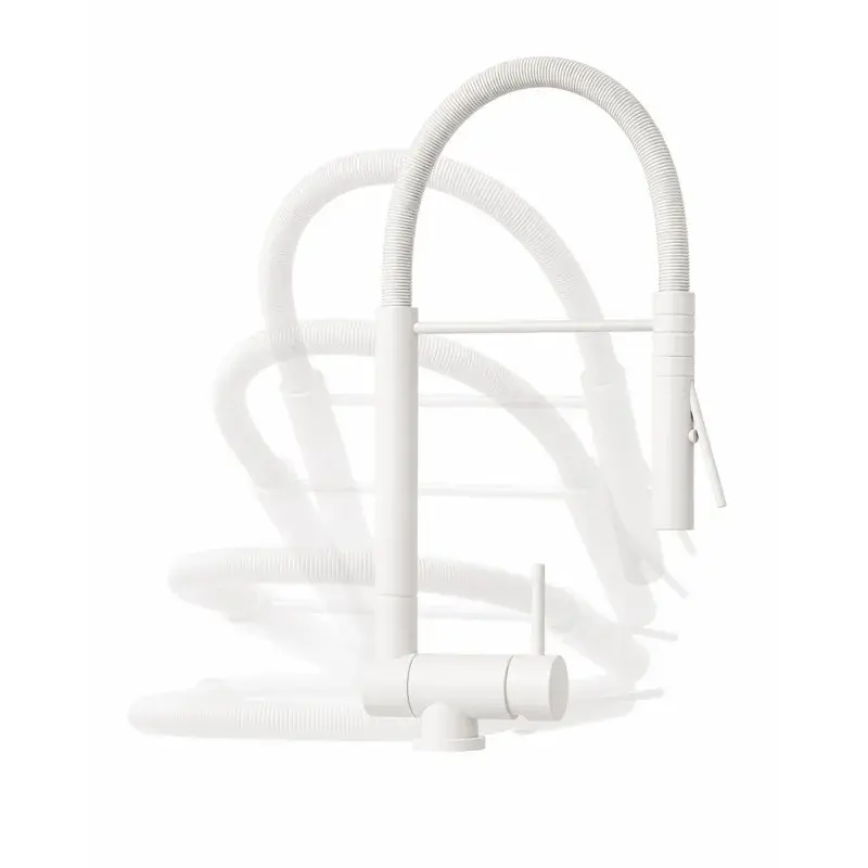 Mattweißer Küchenmixer mit klappbarer Auslauffeder NICE 29034M1BO Compra Oggi Stesso