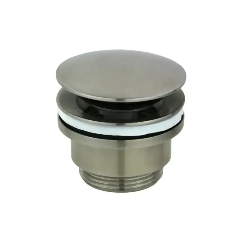 Prezzo Ridotto Click-Clack-Ablauf 1"1/4 G rundes Modell aus AISI 316-Stahl Pollini Jessy Steel RISCCC603AS