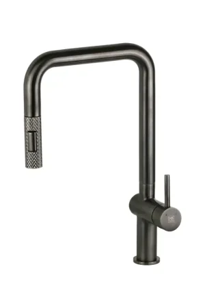 Prezzo Basso Küchenspülenmischer in Gunmetal-Farbe mit ausziehbarer Dusche MS Taps Hollis C003BCEG