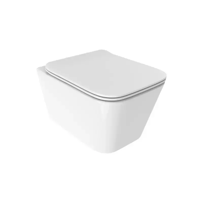 Direttamente Dal Produttore Wand-WC aus glänzend weißer Keramik Ercos Wave BCWAVLVASO0004