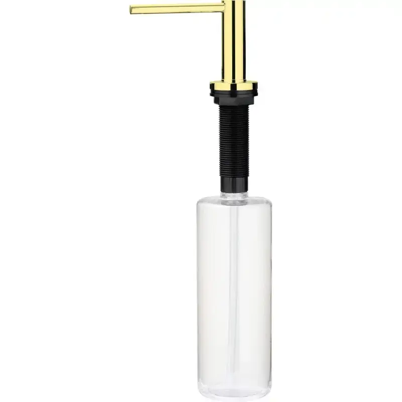 Promozione Esclusiva Flüssigseifenspender für den Einbau in die Küchenspüle in Goldfarbe Deante ASTER ZZZ_Z0DD