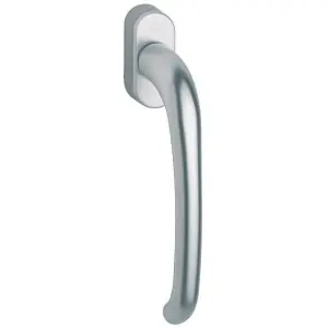 Occasione Martellina dk alzante scorrevole HOPPE modello STRASBOURG per serramento con rosetta con quadro 35 in alluminio argento