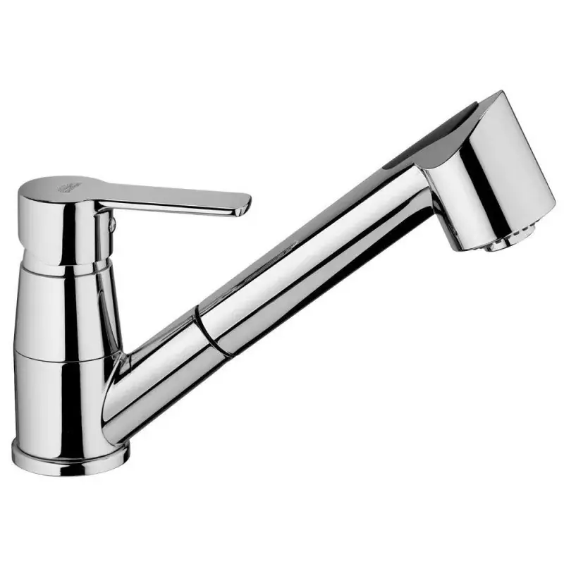 Promozione Esclusiva Küchenspülmischer mit ausziehbarer Dusche Paffoni Red RED183CR