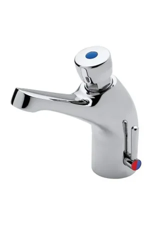 Zeitgesteuerter Waschtischmischer mit Druckknopf Idral Classic 08012 Promo Stagionale
