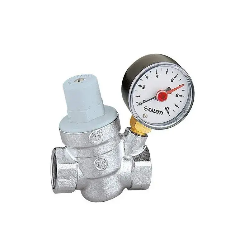 Saldi Schrägdruckminderer mit Manometer und Wechselkartusche Caleffi 5332