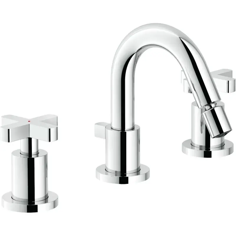 Occasione 3-Loch Bidetbatterie mit drehbarem Auslauf Nobili Lira LR116215/1CR
