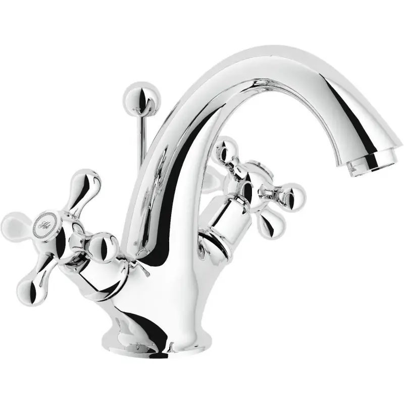 Zweihebel-Einloch-Waschtischarmatur Nobili Grazia GRC5118/6CR Prezzo Di Fabbrica