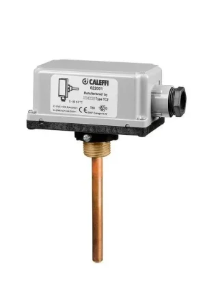 Zusätzliches Sicherheitsthermostat Caleffi 622001 Nuova Collezione