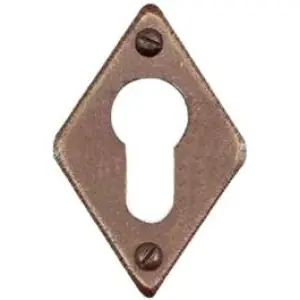 Consegna Rapida Bocchetta UTENSIL LEGNO modello FB717 per porta interna con foro yale in ferro ruggine