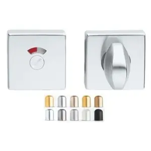 Nottolino wc BRIALMA modello 4700 per porta interna in alluminio argento Promozione Esclusiva