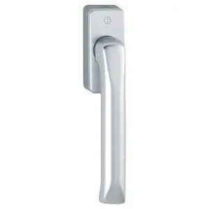 Martellina dk ribassata HOPPE modello LONDON per serramento con rosetta con quadro 35 in alluminio argento Compra Oggi Stesso