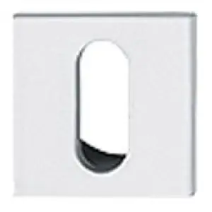 Bocchette HOPPE modello 645S mini per porta interna con foro normale in alluminio bianco traffico opaco Offerta Del Giorno