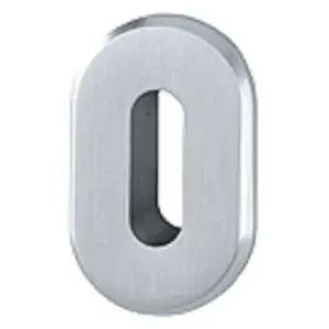 Bocchette HOPPE modello M846S ovale mini per porta interna con foro normale in ottone cromo satinato Miglior Prezzo