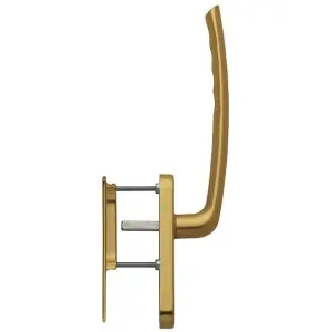 Prezzo Conveniente Maniglione alzante scorrevole singolo HOPPE modello TOKYO per serramento su placca e maniglia incasso in alluminio bronzo