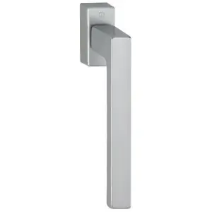 Must-Have Martellina dk alzante scorrevole HOPPE modello TOULON per serramento con rosetta con quadro 32 in alluminio titanio