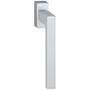 Occasione Martellina dk alzante scorrevole HOPPE modello TOULON per serramento con rosetta con quadro variabile in alluminio argento
