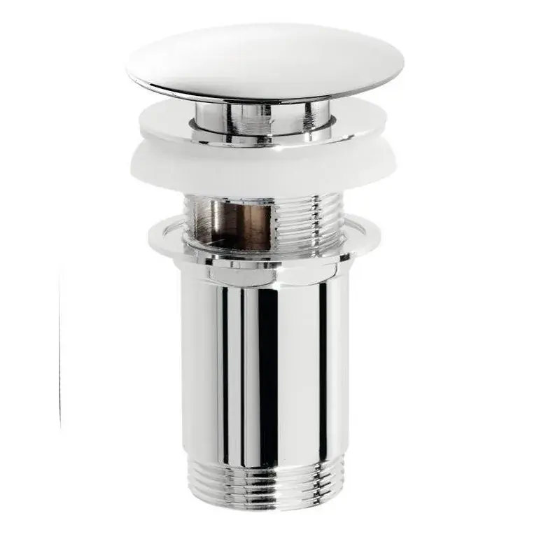 Prezzo Basso Ablaufventil Click-Clack 1"1/4 mit Ueberlauf Damast 12376