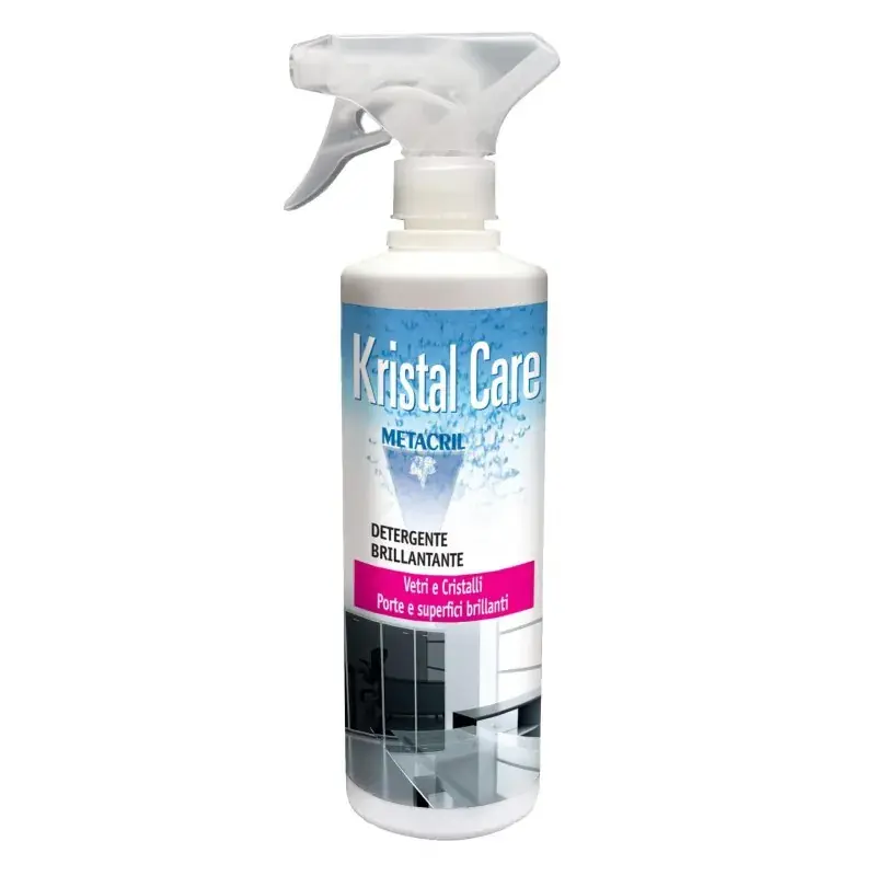 Kristal Care Klarspüler für Glasoberflächen, Türen und Möbel Metacril Tecno Line 17000501 Occasione Imperdibile