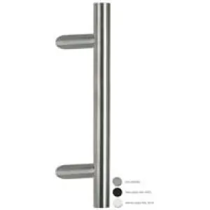 Maniglione FIMET modello ARIZONA diritto inclinato diametro 30 per serramento in acciaio inox nero opaco Compra Online