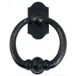 Direttamente Dal Produttore Battente UTENSIL LEGNO modello FA791 per portoncino in ferro nero italiano