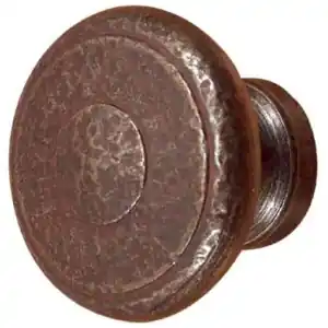 Pomolo fisso UTENSIL LEGNO modello FA796 diametro 70 per portoncino in ferro ruggine Nuovo Arrivo