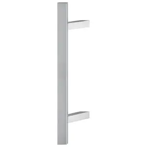 Maniglione HOPPE modello E5724 diritto squadrato inclinato 45? per serramento in acciaio inox satinato Economico