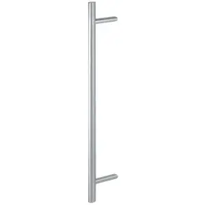 Maniglione HOPPE modello E5062 diritto inclinato 45? per serramento in acciaio inox satinato Miglior Prezzo