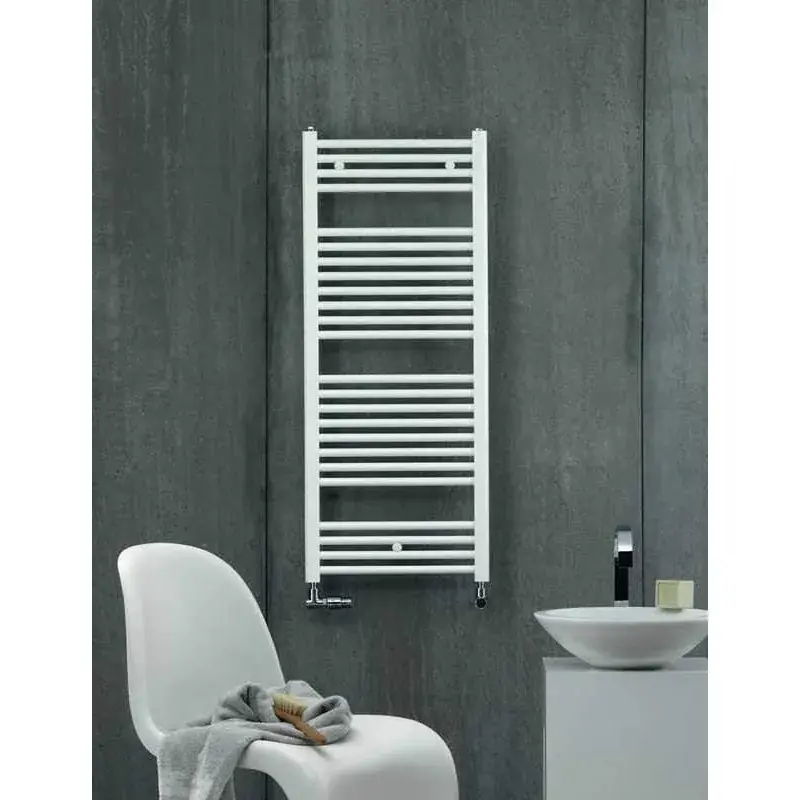 Handtuchwärmer 775 mm weiß RAL 9016 Zehnder Aura PBN Compra Adesso