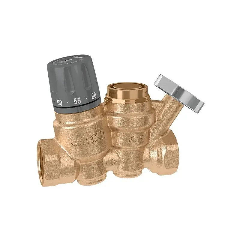 Prezzo Ridotto Thermostatregler für Brauchwarmwasser mit Thermometertauchhülse Caleffi 1162