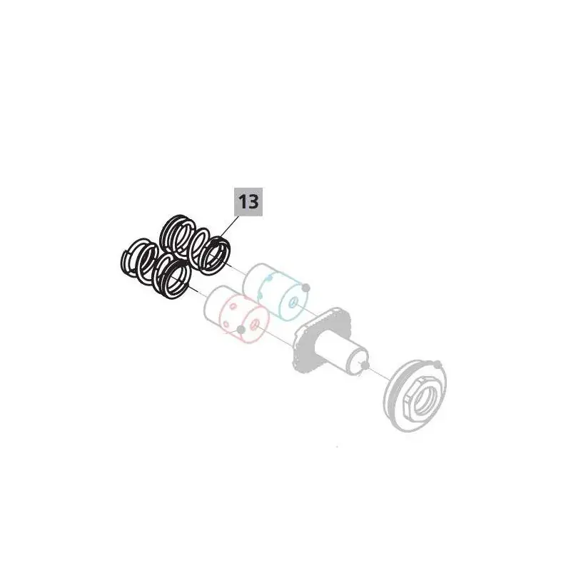 Prezzo Di Fabbrica Edelstahl-Rückholfeder für Fußmischer Idral 02095