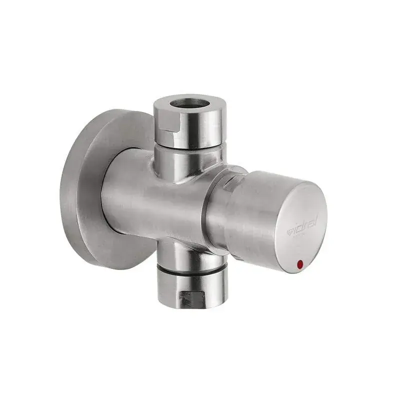 Bestseller Zeitgesteuerte Duscharmatur aus Edelstahl mit Druckknopf Idral Inox 08430 - 08430-30