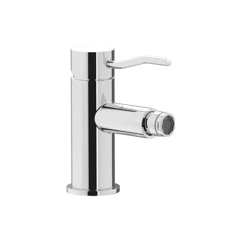 Einloch-Bidetmischer mit Clic-Clac 1"1/4 Uberlaufgarnitur IB Rubinetterie Kusasi KU220CC Nuova Collezione