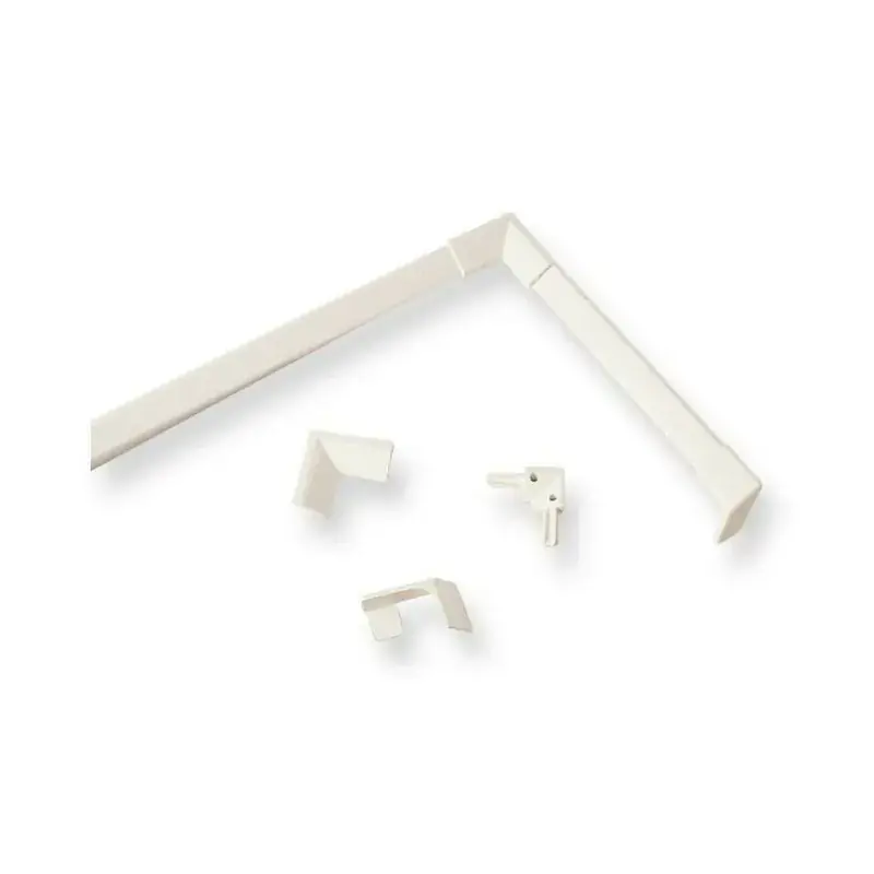 Kit 2 profili di finitura rigida in plastica 195 cm Novellini PRVA195-30 Spedito Oggi
