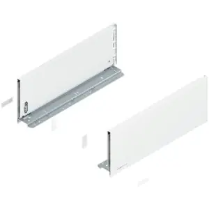 Spondina BLUM modello 770 legrabox, altezza C (177 mm), LN 450 mm, destro+sinistro, per legrabox pure bianco seta opaco Direttamente Dal Produttore