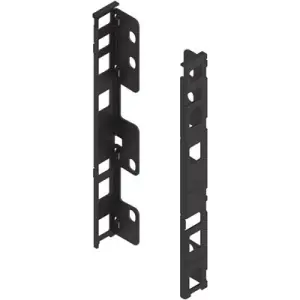 Supporti BLUM modello ZB7 Legrabox per schienale in legno, altezza C (193 mm), destro+sinistro, nero carbone Compra Adesso