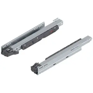 Guida fianco BLUM modello 750 legrabox S blumotion estrazione totale, 40 kg, LN 400 mm, sinistra/destra, zincato Must-Have