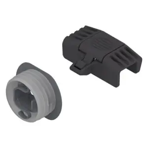 Pagamento Sicuro Meccanismo BLUM modello ZI7 trascinamento per cassetto interno, per Legrabox, nero terra opaco/grigio polvere