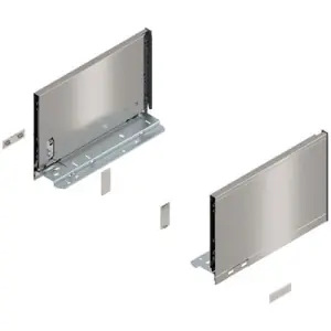 A Buon Prezzo Spondina BLUM modello 770 legrabox, altezza C (177 mm), LN 270 mm, destro+sinistro, per legrabox pure inox spazzolato verniciato