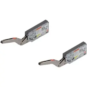 Reso Gratuito Base forza BLUM modello AVENTOS HK TOP per anta a ribalta standard, FC 1730-5200 (per 2 pezzi), per adatto per SERVO-DRIVE, zincate