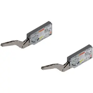 Base forza BLUM modello AVENTOS HK TOP per anta a ribalta standard, FC 930-2800 (per 2 pezzi), per adatto per SERVO-DRIVE, zincate Sconto