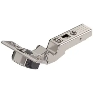 Nuova Collezione Clip top blumotion cerniera BLUM modello 79B3 ad angolo -45? III, a battuta sovrapposta, fondello da avvitare, nichelato