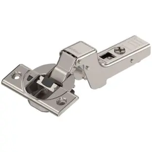Clip top blumotion cerniera BLUM modello 71B3 standard 110?, battuta interna, fondello da avvitare, nichelato Must-Have