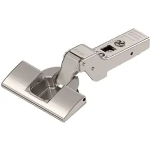 Nuova Collezione Clip top cerniera BLUM modello 75T1 standard 107?, battuta mediana, fondello Inserta, nichelato