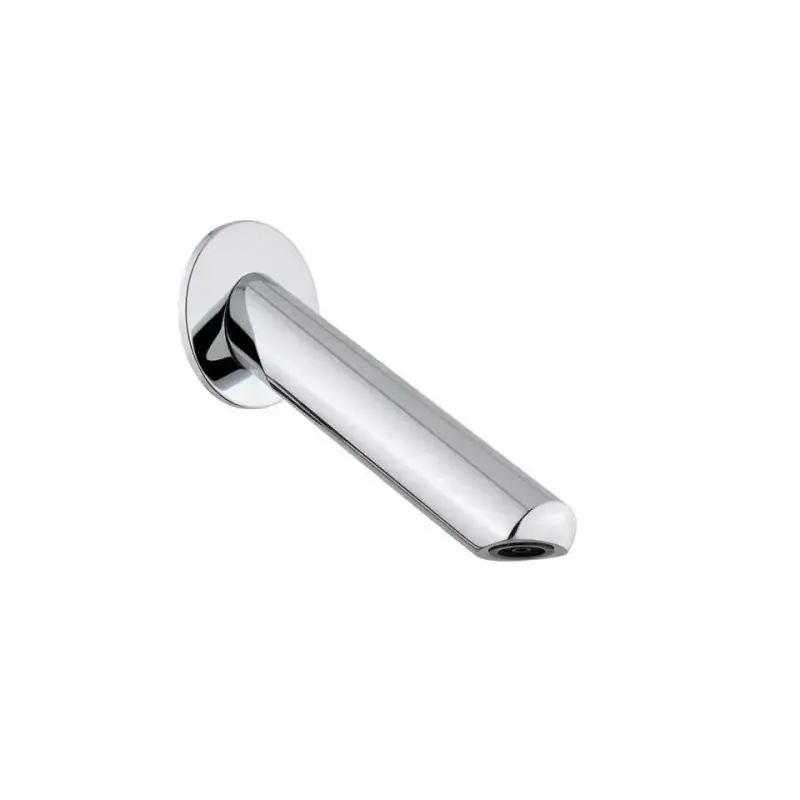 Offerta Del Giorno An der Wand montierter fester Auslauf aus verchromtem Messing mit Platte Ø65 mm Idral 02140
